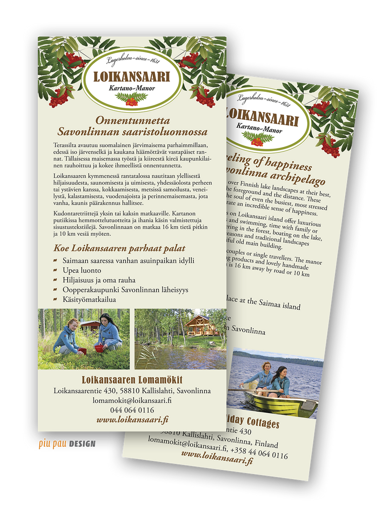 Oma kortti, korttiesite, tarra tai apua markkinointiin?