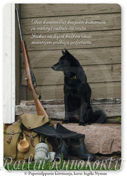 Eräkaveri, Railin Runokortti -postikortti