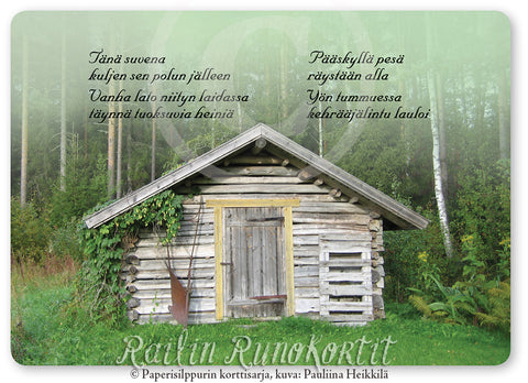 Heinälato, Railin Runokortti -postikortti