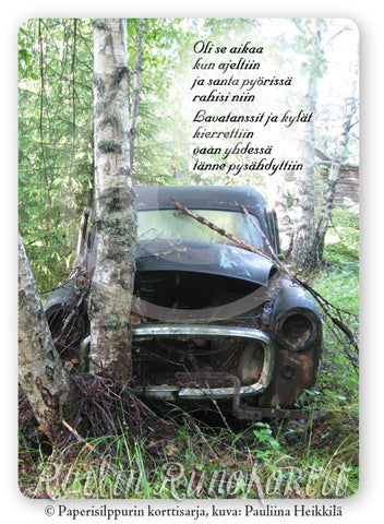 Automatka, Railin Runokortti -postikortti, 10 kpl
